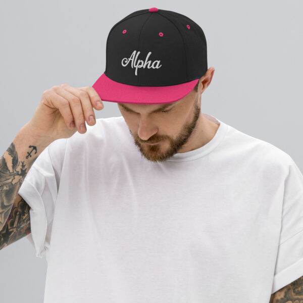 Alpha Snapback Hat - Image 6