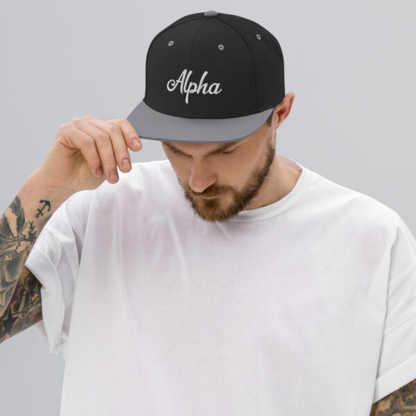 Alpha Snapback Hat - Image 8