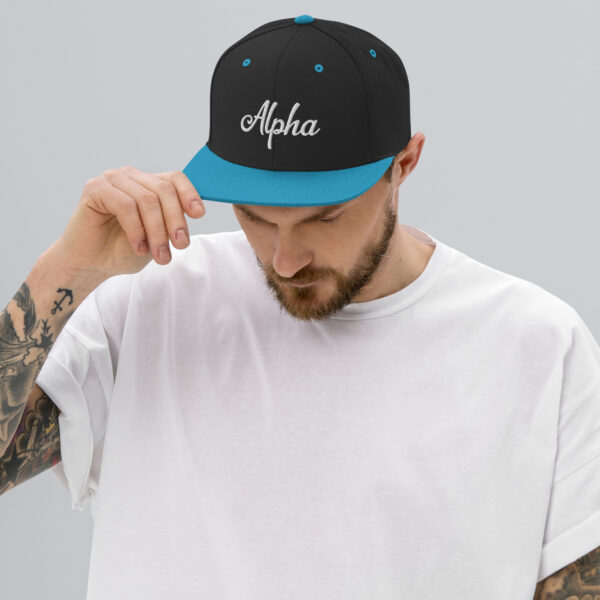 Alpha Snapback Hat - Image 7