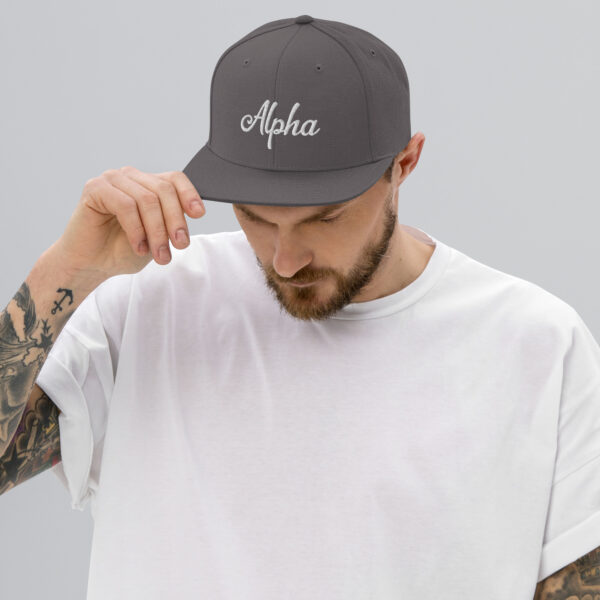 Alpha Snapback Hat - Image 16