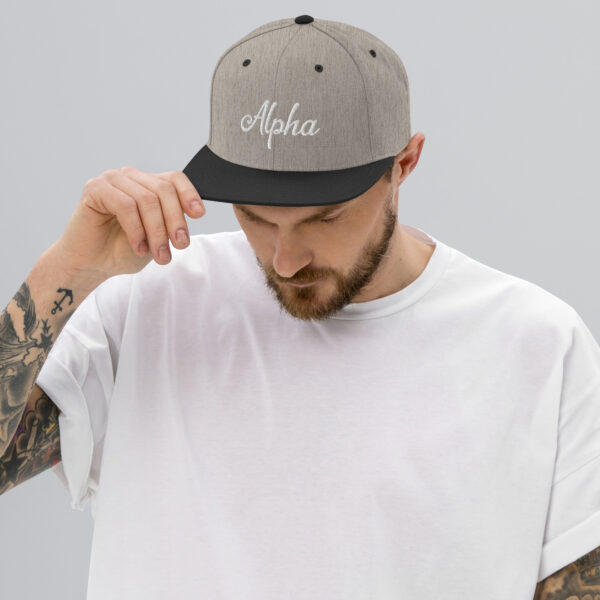 Alpha Snapback Hat - Image 18