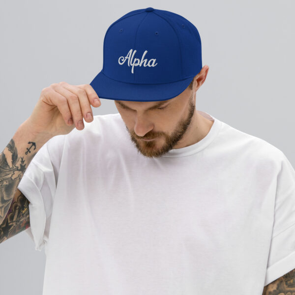 Alpha Snapback Hat - Image 10