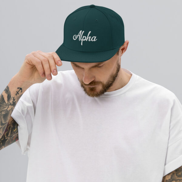 Alpha Snapback Hat - Image 13