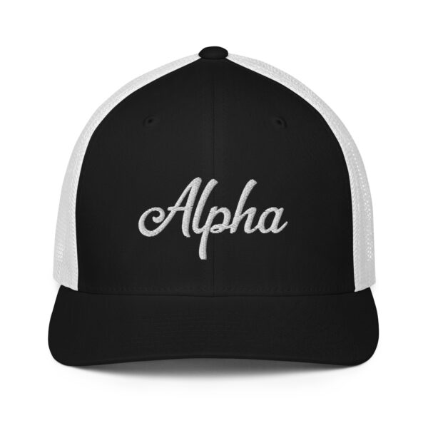 Alpha Closed-back trucker cap - Image 4