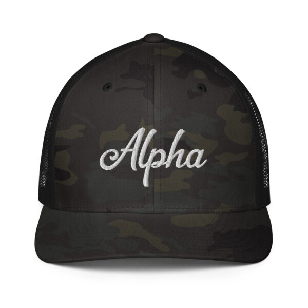 Alpha Closed-back trucker cap - Image 7