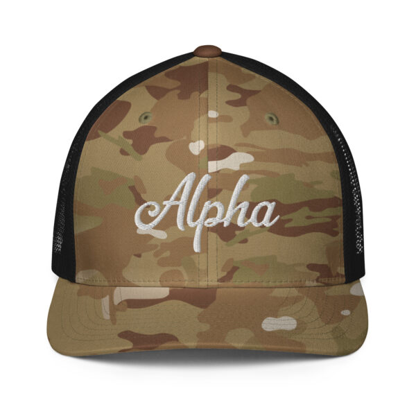 Alpha Closed-back trucker cap - Image 19