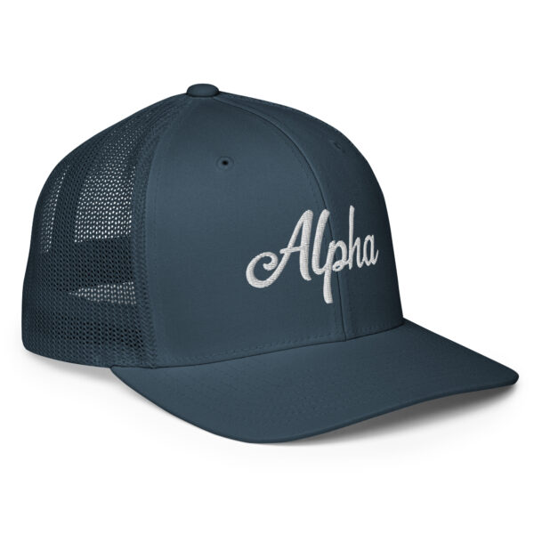 Alpha Closed-back trucker cap - Image 11