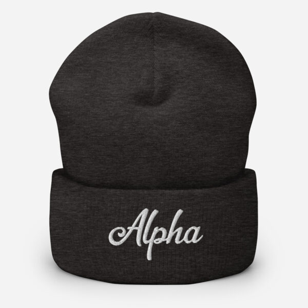 Alpha Cuffed Beanie - Image 7