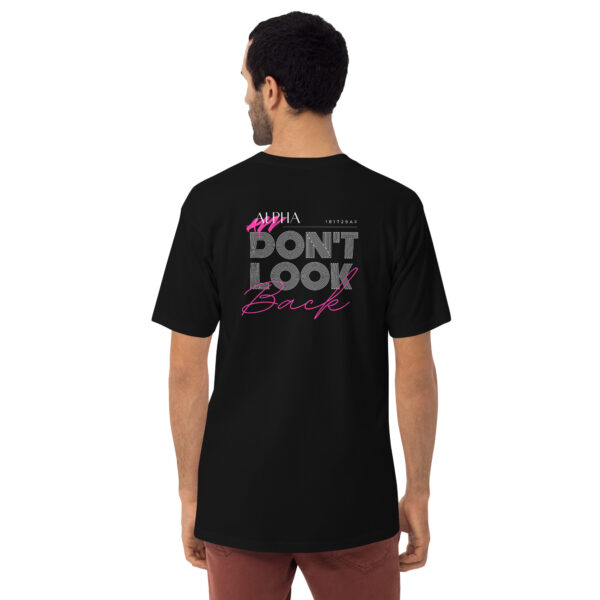 Don't Look Back premium heavyweight tee