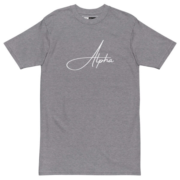 Signature Men’s premium heavyweight tee - Image 5