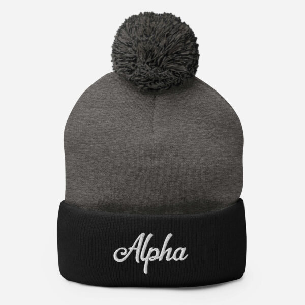 Alpha Pom-Pom Beanie - Image 7