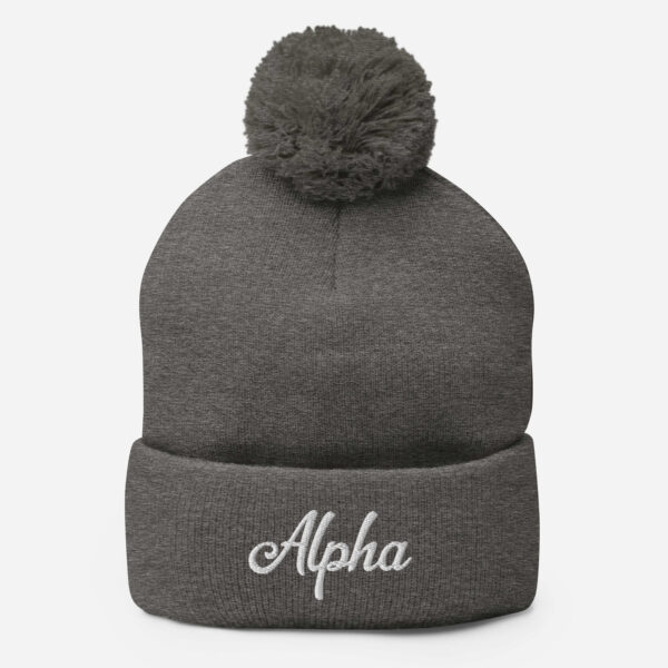 Alpha Pom-Pom Beanie - Image 8