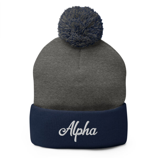 Alpha Pom-Pom Beanie - Image 6