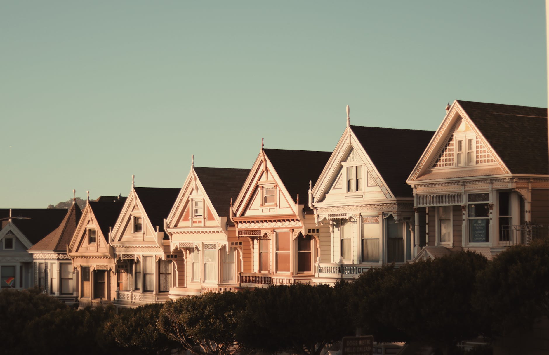 brown and white wooden house